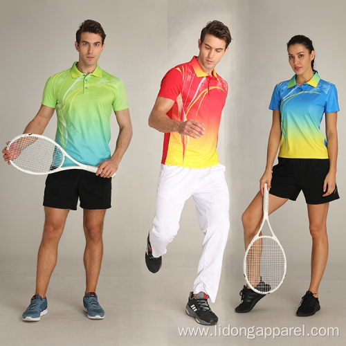 high Quality Custom table tennis Sublimated tennis wear